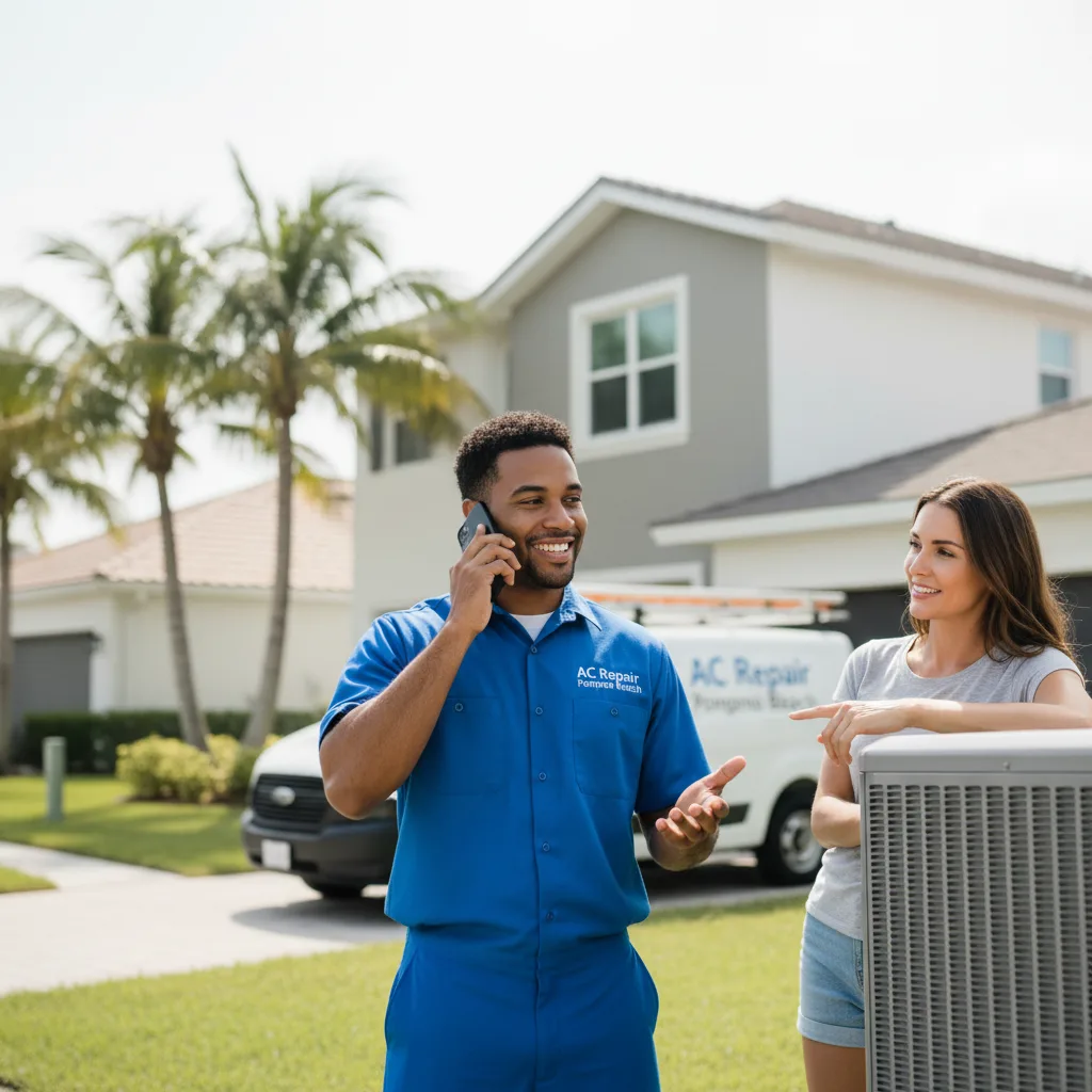 AC Repair Pompano Beach customer support in Wedgefield